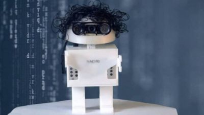 El robot que enseña a leer y tuvo su inspiración en ‘Nacho lee’