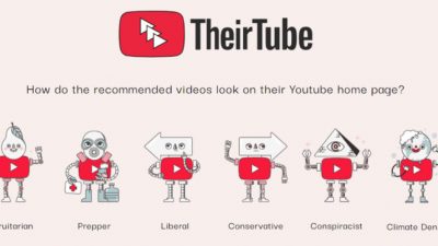 TheirTube: Observa cómo YouTube crea «burbujas» según tus ideas y preferencias