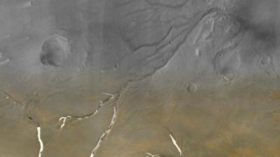 Hallazgo sorprendente: los valles de Marte estaban cubiertos de hielo, no de ríos líquidos