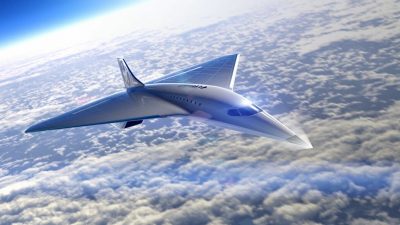 Así luce el avión supersónico de Virgin Galactic que superará los 3.700 km/h