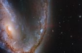 Hubble capta un primer plano de la galaxia Meathook o Gancho de Carnicero