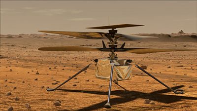 La NASA prueba su helicóptero para Marte