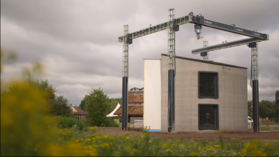 Así es la casa impresa en 3D en una sola pieza más grande del mundo