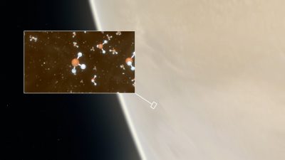 Detectado un posible marcador de vida en Venus