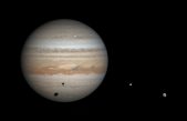 Un nuevo estudio estima que orbitando a Júpiter habría unas 600 lunas (todas de más de un kilómetro)