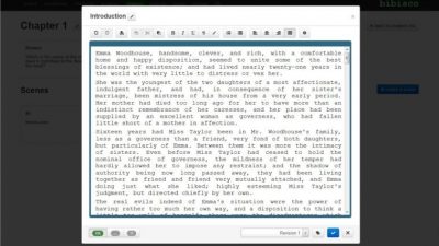 Bibisco: Completo software para escritores de novelas