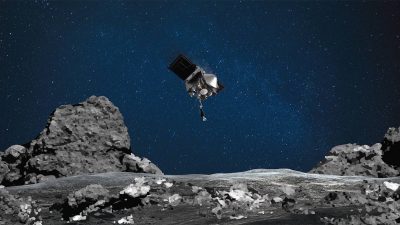 Éxito de la misión OSIRIS-REx de la NASA tras su breve aterrizaje en un asteroide
