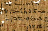 Descubren el secreto de la tinta de los papiros egipcios
