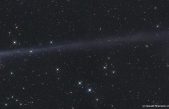 Después de un viaje de 2.000 años el cometa Erasmus se muestra en el cielo nocturno