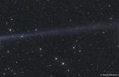 Después de un viaje de 2.000 años el cometa Erasmus se muestra en el cielo nocturno