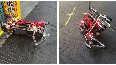 Google logra que un robot aprenda a andar sin ninguna ayuda externa