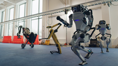 Este baile de los robots de Boston Dynamics te dejará atónito