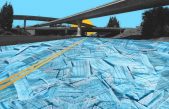 Las mascarillas recicladas se pueden convertir en material para carreteras y caminos