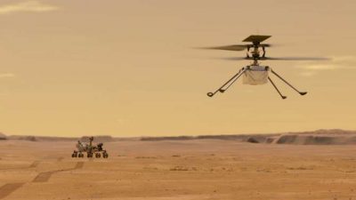 El helicóptero robótico Ingenuity informa de su estado desde Marte
