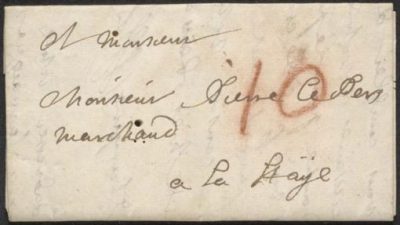 Científicos logran leer, sin abrirla, una carta de hace 300 años