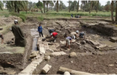 Arqueólogos españoles descubren parte del templo perdido del faraón Ptolomeo I