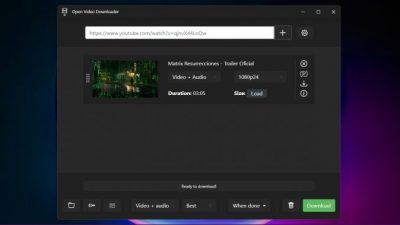 Open Video Downloader: Herramienta avanzada para descargar vídeos de YouTube