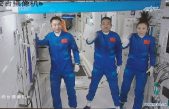 Astronautas de Shenzhou-13 de China ingresan a módulo central de estación espacial