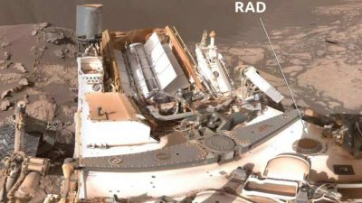Cómo el robot Curiosity vela por la seguridad de los futuros astronautas en Marte
