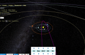 Cómo rastrear posiciones actuales y futuras de Cometas