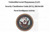 Marina de EE.UU. acaba de publicar su «Guía de Clasificación de Seguridad» sobre fenómenos aéreos no identificados