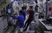 Astronautas de Shenzhou-13 completan experimento manual de encuentro y acoplamiento de estación espacial y nave de carga Tianzhou-2