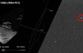 Graban el paso del asteroide 1994 PC1 cerca de nuestro planeta