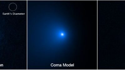 Un enorme cometa se dirige hacia la Tierra a 35.000 km/hora, pero lo veremos de lejos