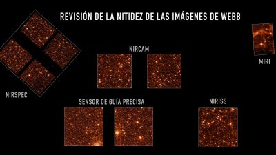 El telescopio Webb está enfocado y listo para la puesta en marcha de sus instrumentos