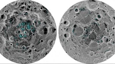 La atmósfera terrestre podría ser fuente de parte del agua que hay en la Luna