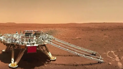 Explorador chino Zhurong recorre más de 1,9 kilómetros en Marte
