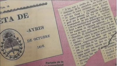 El primer ovni avistado en Argentina
