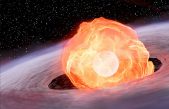 Detectada por primera vez la ‘bola de fuego’ de una explosión estelar