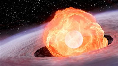 Detectada por primera vez la ‘bola de fuego’ de una explosión estelar
