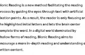 Lectura Biónica: Cómo leer más rápido