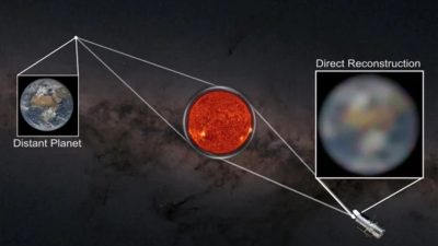 El Sol podría revelar mundos alienígenas convirtiéndose en un enorme telescopio