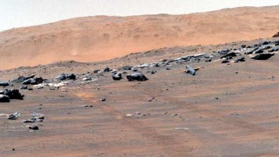 Nuevos detalles sobre el movimiento del polvo de la superficie de Marte