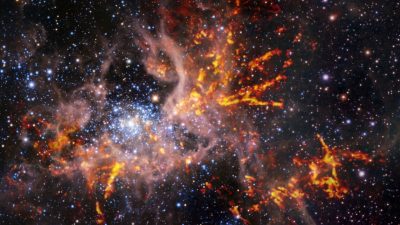 La red cósmica de la Tarántula: la comunidad astronómica mapea la violenta formación estelar de una nebulosa fuera de nuestra galaxia