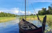 Arqueólogos encuentran un singular astillero vikingo en un lago sueco