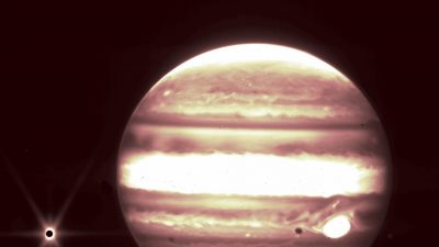 Ya están disponibles imágenes de Júpiter captadas por Webb