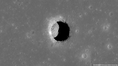 Descubren extrañas fosas lunares con temperaturas cómodas donde astronautas podrían sobrevivir