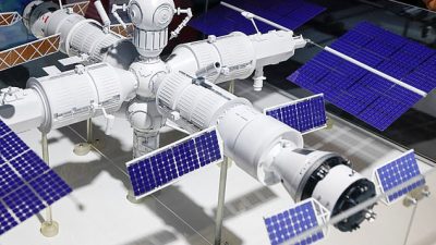 Rusia lanza el modelo de su estación espacial, que contará con cuatro módulos antes de expandirse a seis