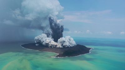 Los volcanes representan una amenaza mayor que la de un gran asteroide