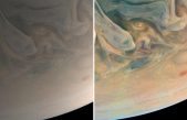 Las impresionantes imágenes que muestran los colores reales de Júpiter