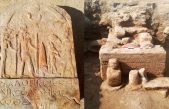 Descubren un santuario con halcones decapitados en un templo egipcio