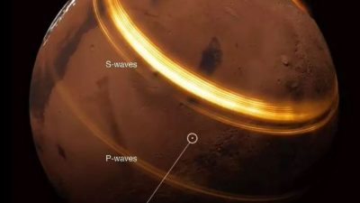 El impacto de dos meteoritos hizo vibrar Marte como una campana