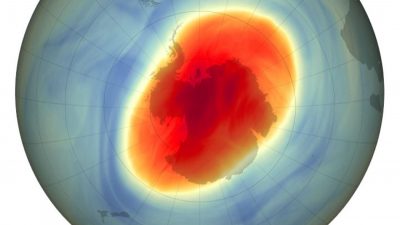 El agujero de ozono continúa reduciéndose en 2022