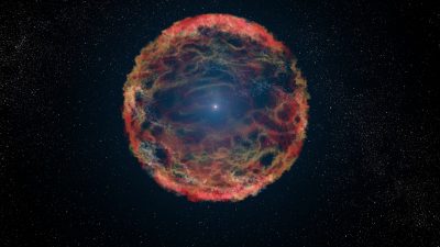 Captan los primeros momentos tras la explosión de una supernova