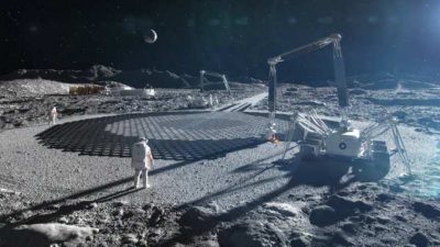 Nuevas tecnologías de construcción para edificar bases lunares