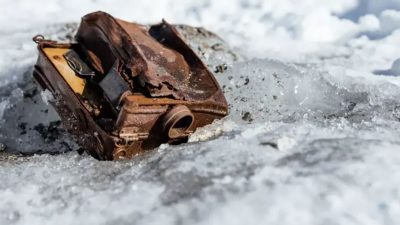 Derretimiento de glaciares revela objetos atrapados en el hielo hace un siglo